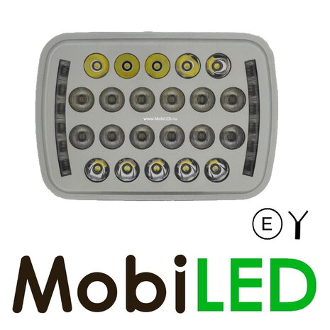 Lampe de travail très fine 66W avec connecteur H4 gris Lampe de travail très fine 66W avec connecteur H4 gris