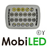 Lampe de travail très fine 66W avec connecteur H4 gris Lampe de travail très fine 66W avec connecteur H4 gris