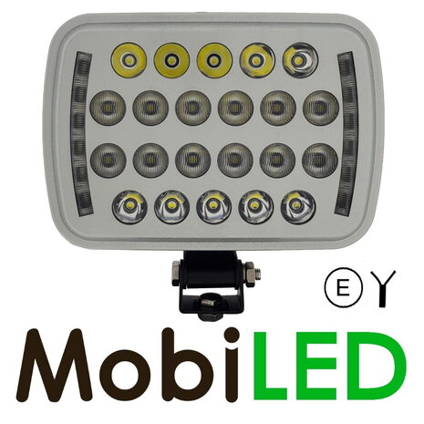 Lampe de travail très fine 66W avec connecteur H4 gris Lampe de travail très fine 66W avec connecteur H4 gris