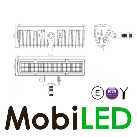 Lampe combinée LED compacte 18 watts E-marque Lampe combinée LED compacte 18 watts E-marque