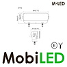 M-LED M-LED Lampe de travail 30 watts E-mark