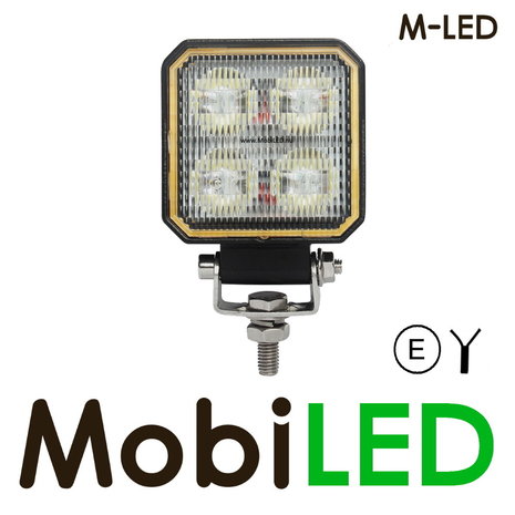 M-LED Lampe de travail 20 Watt carré E-mark M-LED Lampe de travail 20 Watt carré E-mark
