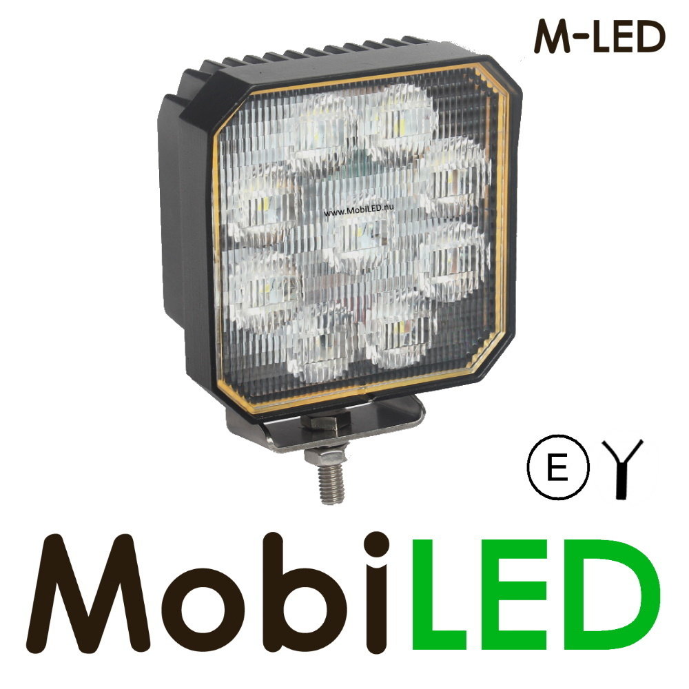 M-LED Work lamp 35 watt square E-mark M-LED Work lamp 35 watt square E-mark