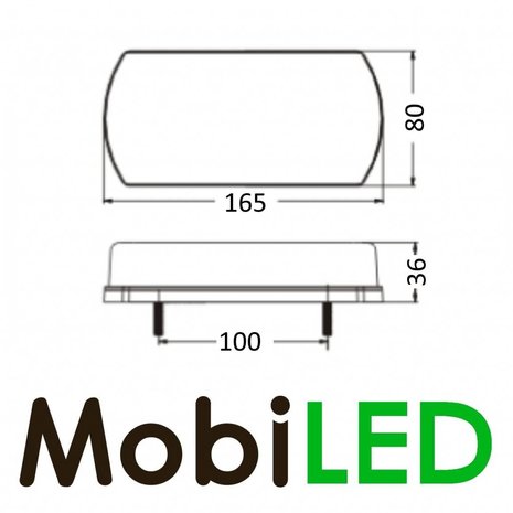 Achterlicht LED 12-24v 4 functies E-keur Links model Achterlicht LED 12-24v 4 functies E-keur Links model