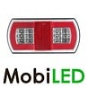 Achterlicht LED 12-24 volt 4 functies E-keur Rechts model Achterlicht LED 12-24 volt 4 functies E-keur Rechts model