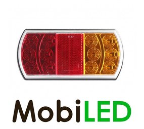 Achterlicht 15 leds 12-24 V 4 functies E-keur Rechts Achterlicht 15 leds 12-24 V 4 functies E-keur Rechts