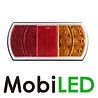 Feu arrière 15 LED 12-24V 4 fonctions E-marque Modèle Droite