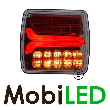 Dynamisch achterlicht Links 3 functies E-keur Dynamisch achterlicht Links 3 functies E-keur