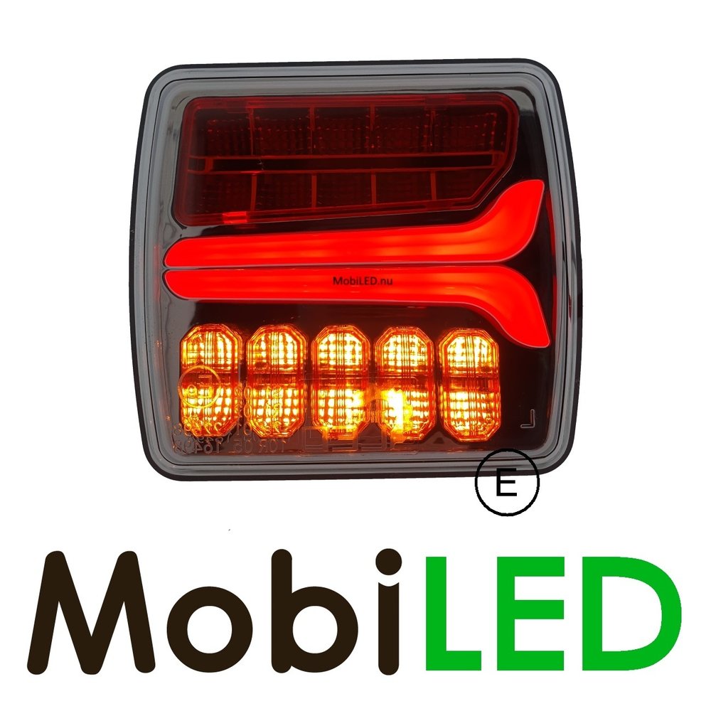 Test Merk Dynamic rear light Right 3 functions E-mark Test Merk Dynamic rear light Right 3 functions E-mark