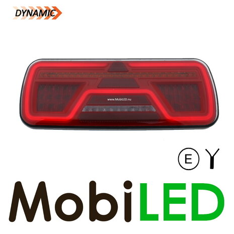 Rear light + pendant 5 functions dynamic with reflector Right Rear light + pendant 5 functions dynamic with reflector Right