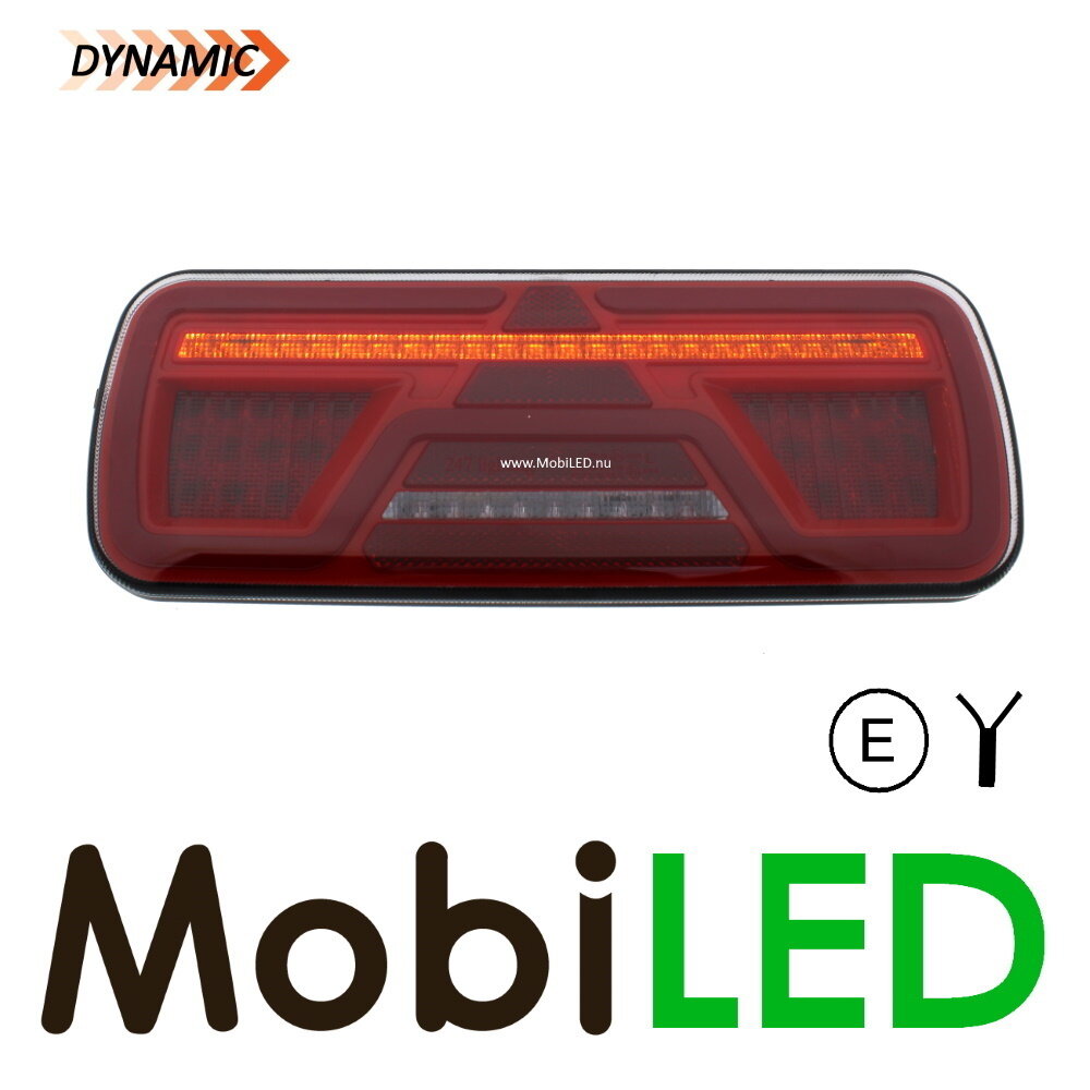 Rear light + pendant 5 functions dynamic with reflector Right Rear light + pendant 5 functions dynamic with reflector Right