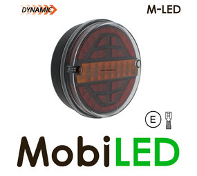 M-LED Dynamisch Rond achterlicht Hamburger E-keur Rechts M-LED Dynamisch Rond achterlicht Hamburger E-keur Rechts