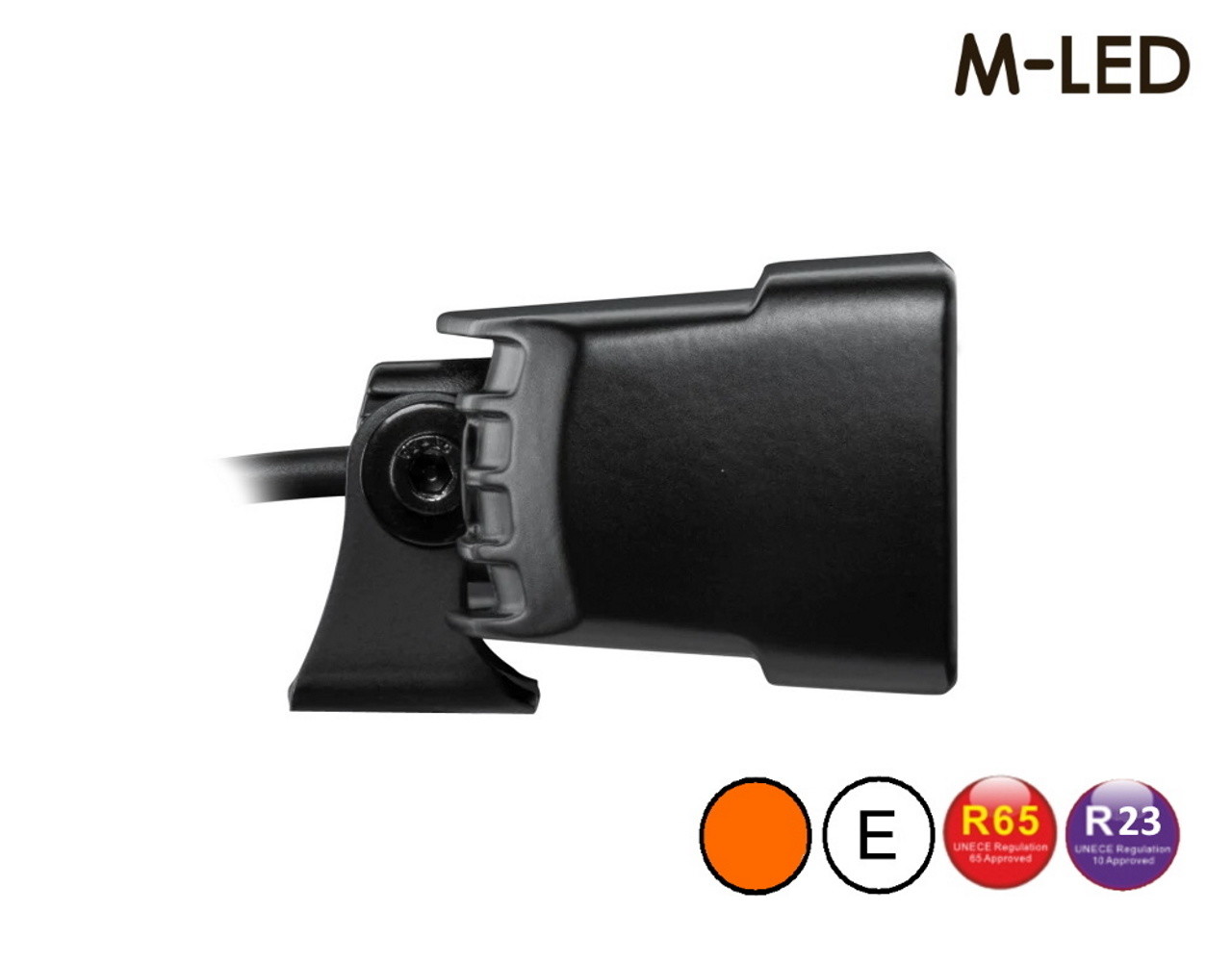 M-LED M-LED Sergeant Dark look, design sans bords avec flash E-marque - Copy M-LED M-LED Sergeant Dark look, design sans bords avec flash E-marque - Copy