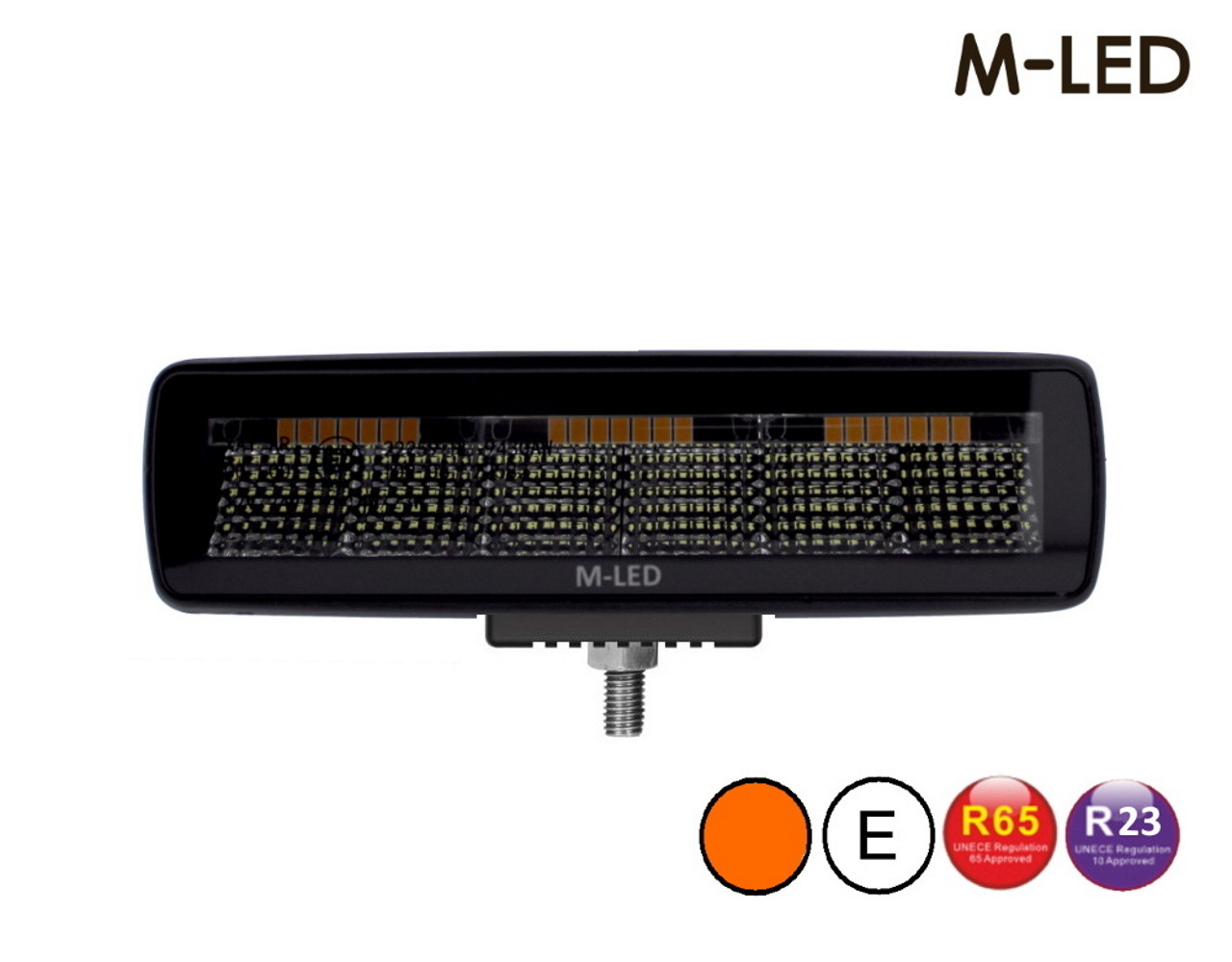 M-LED M-LED Sergeant Dark look, design sans bords avec flash E-marque - Copy M-LED M-LED Sergeant Dark look, design sans bords avec flash E-marque - Copy