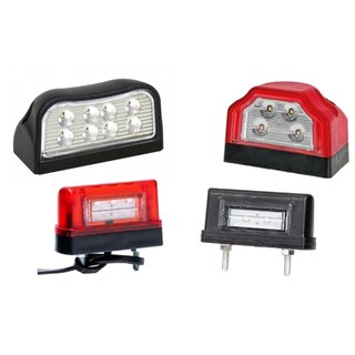 License plate lamps