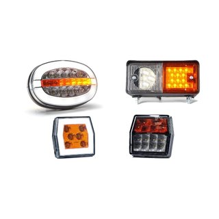 Position lights with direction indicator