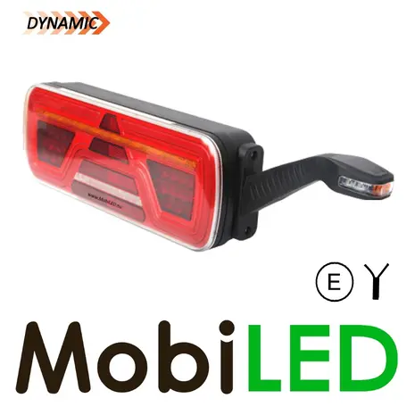 Rear light + pendant 5 functions dynamic with reflector Right Rear light + pendant 5 functions dynamic with reflector Right