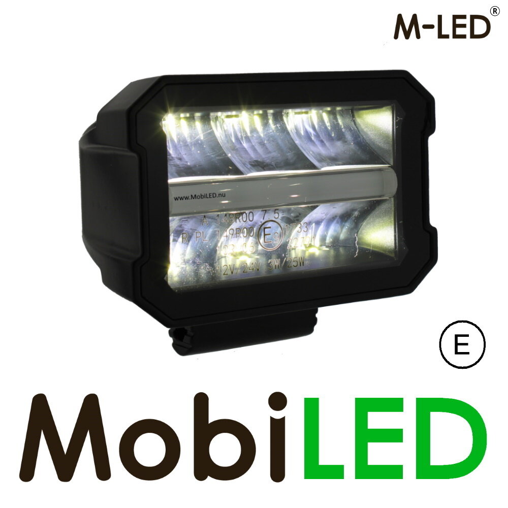 M-LED M-LED Floodlight with amber/white position light M-LED M-LED Floodlight with amber/white position light