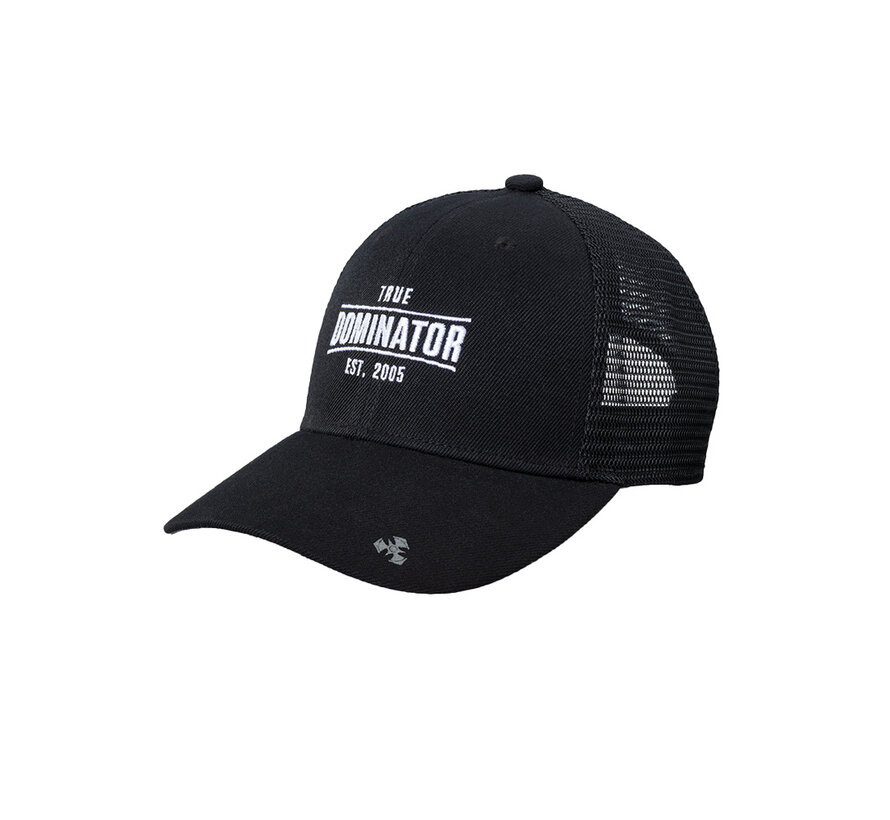 Dominator baseball cap trucker black