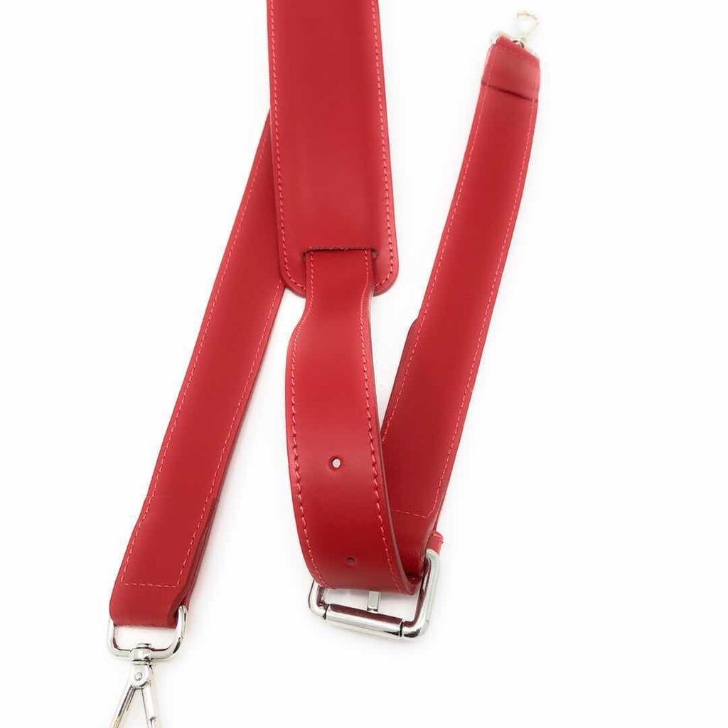 Su.B Shoulder Strap for 13, 14 and 15.6 inch Women Laptop Bag, Leather Shoulder Strap - Wine Red