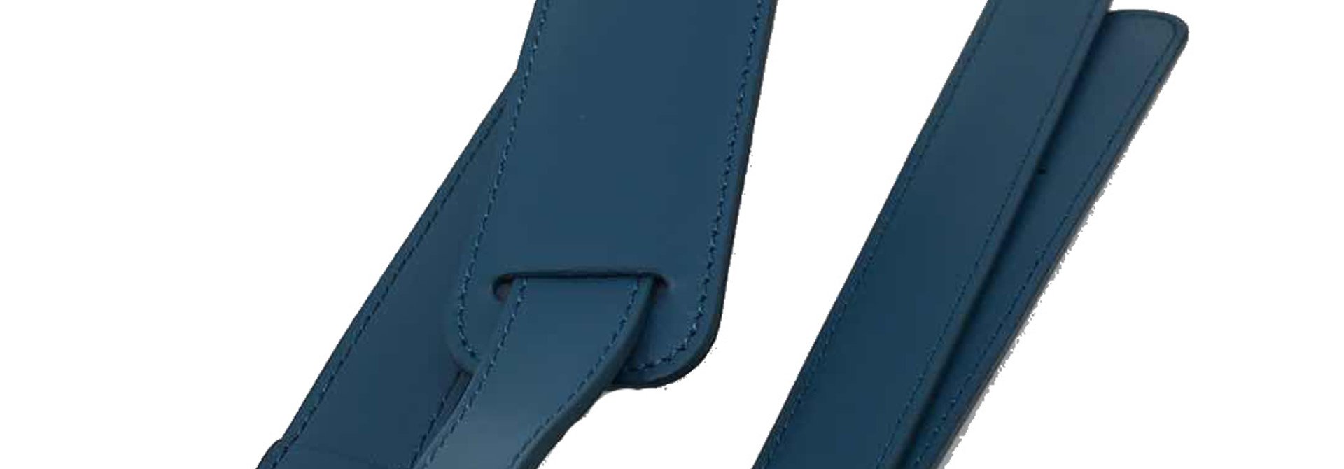 Shoulder Strap for Women 13.3 and 15.6 inch Laptop Bag - Messenger Bag - Split Leather - Turquoise