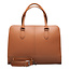 Su.B 15,6 Zoll Leder Laptoptasche für Damen - Umhängetasche, Handtasche, Aktentasche - Braun