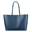 Su.B Luxurious Shopper for Women - Large Shoulder Bag Handbag - Tote Ladies Hobo Bag - Leather -Dark Blue