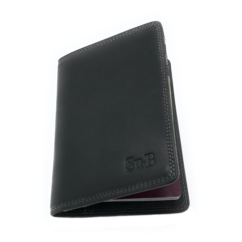 Su.B.dgn Venlo Travel RFID Reisepasshülle Schwarz-Oliv