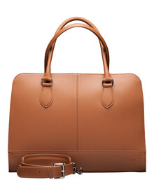 Su.B Amsterdam Travel 15,6 Zoll Laptoptasche für Damen Braun