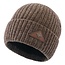 Su.B.dgn Muts- Muts Heren- Muts Dames- Beanie- Fleece Voering- Ski Muts- Elastische- One Size- Bruin