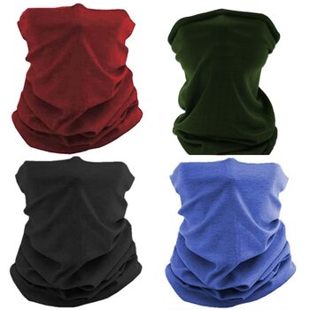Su.B.dgn 4 Tube Scarf - Multi Colour 02