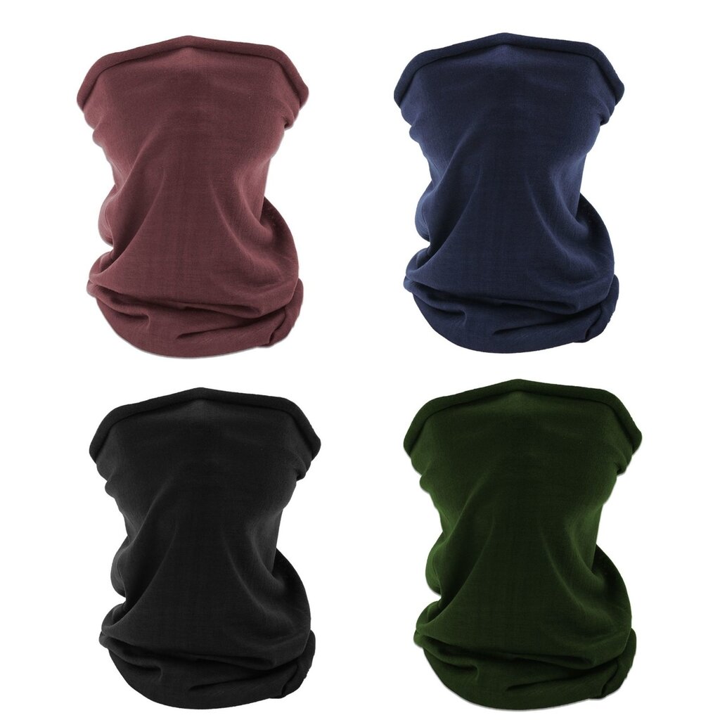 Su.B.dgn 4 Stuks Colsjaal, Bivakmuts Bandana voor Sport Fietsen Motor, Unisex – Veelkleurig