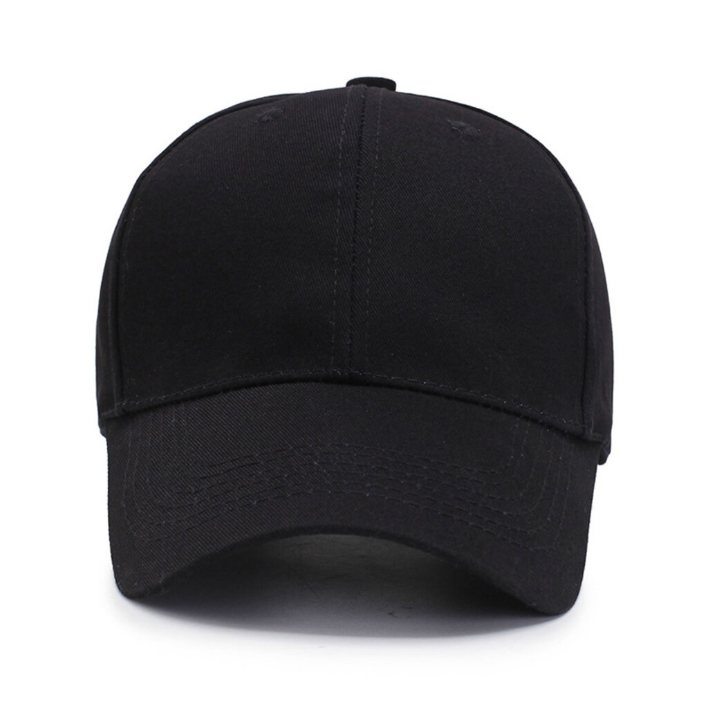 Su.B Baseball Cap Herren -  Basecap, Trucker Cap - Kopfumfang 55-60 CM - Kappe in Verstellbarer Größe - Schwarz