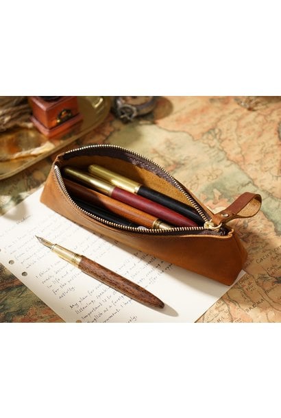 Delft Pencil Case Brown T15