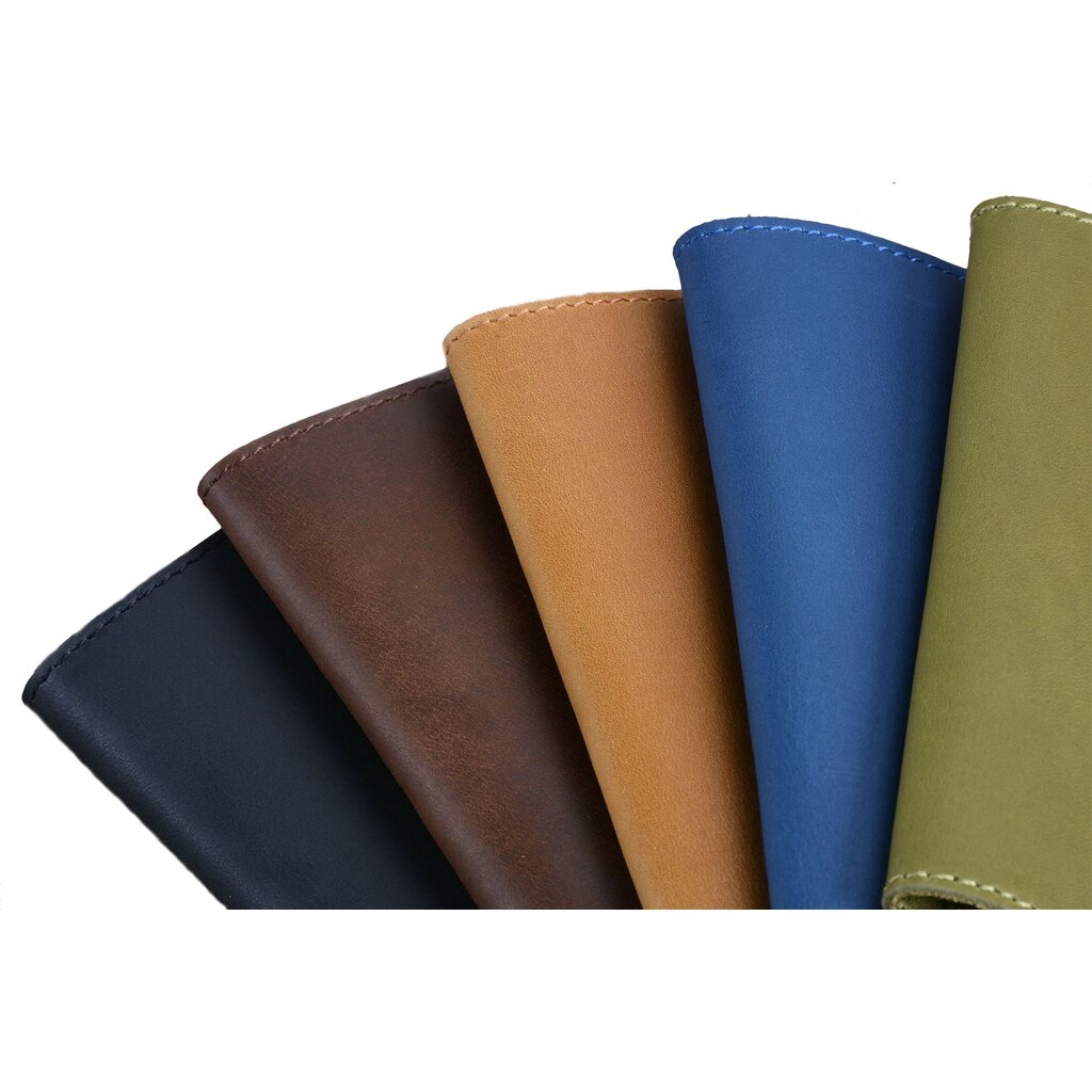 Su.B Paspoorthouder, Kaarthoude,Travel Wallet, Leer  – Bruin