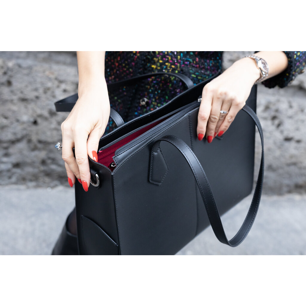 Shopper met laptopvak 14 inch new arrivals