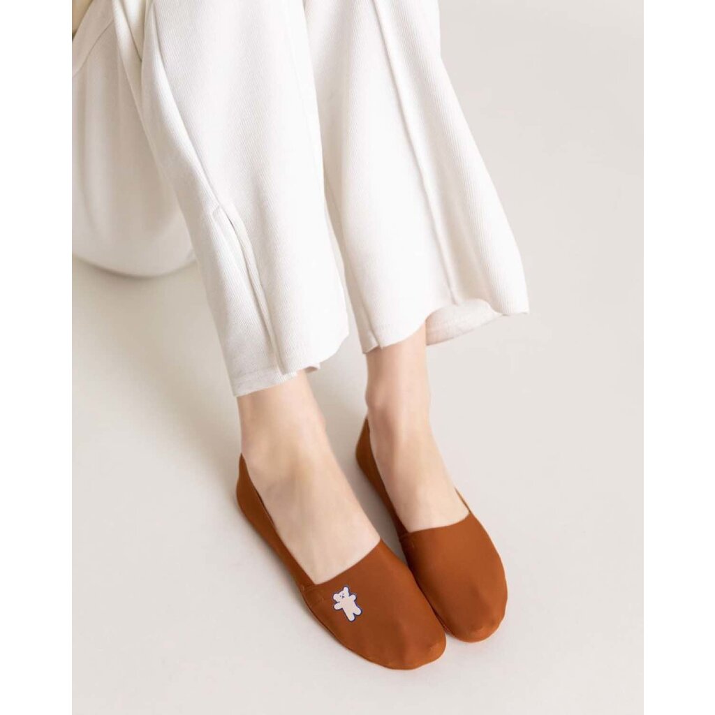 Su.B.dgn 5 Pairs No Show Socks Womens, Low Cut, One Size Fits 6-9, Non-Slip - Multi Colours