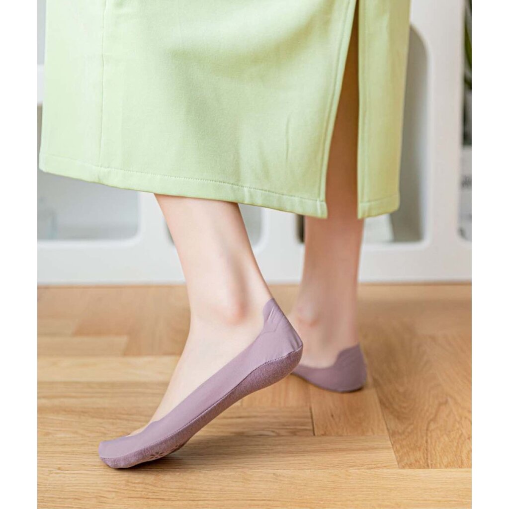 Su.B.dgn 5 Paar Unsichtbare Socken für Damen, Füßlinge  Sneakersocken, Rutschfeste Socken für flache Schuhe, Größe 36-40 – Verschiedene Farben