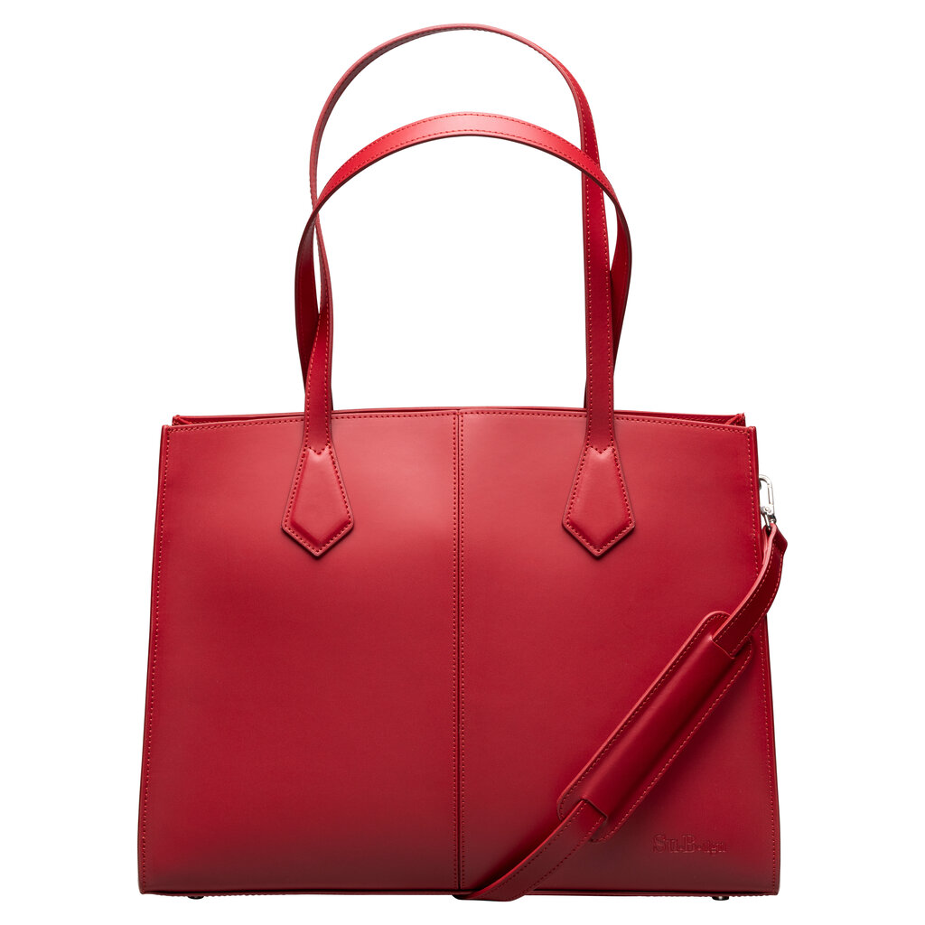 Su.B Amsterdam Work Tote 14” Laptop Compartment Red