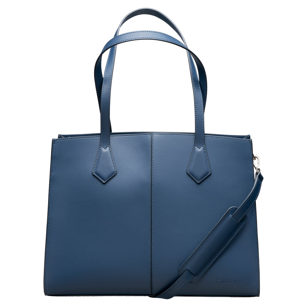 Su.B.dgn Amsterdam Schoudertas 14 inch Laptoptas Blauw