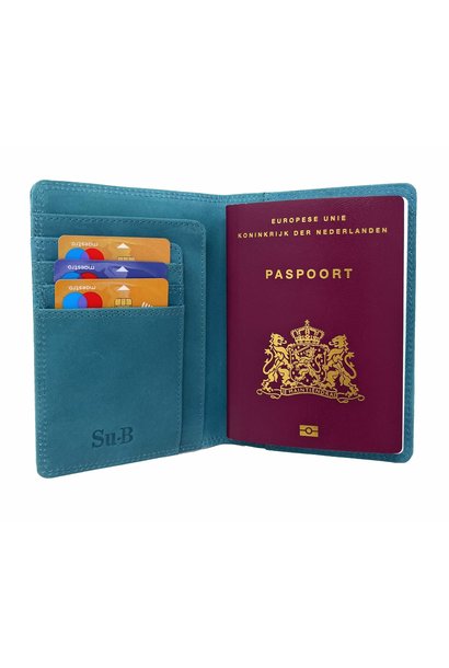 Venlo Passport Cover Turquoise