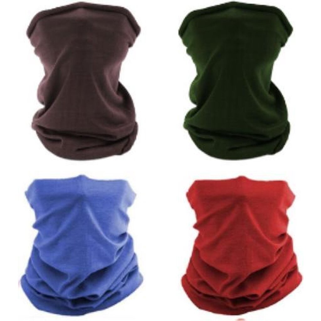 Su.B.dgn 4 Stuks Colsjaal, Bivakmuts Bandana voor Sport Fietsen Motor, Unisex - Veelkleurig