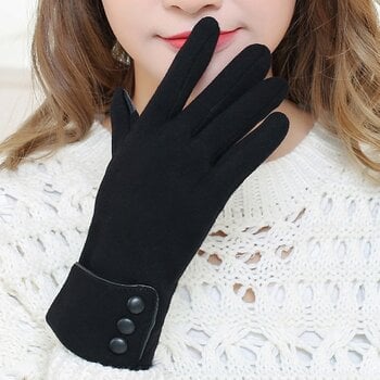 Su.B.dgn Women Gloves M2203 Black