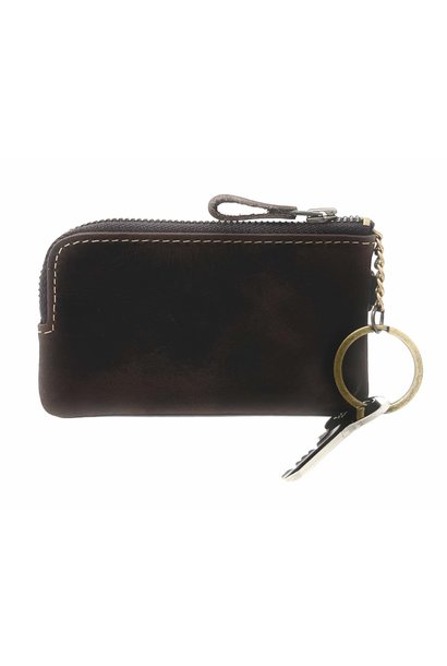 Key Wallet Dark Brown