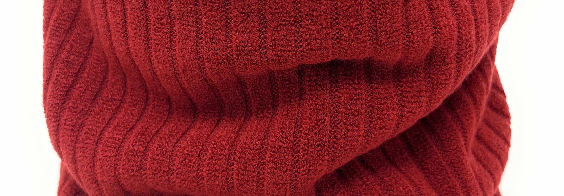 Nekwarmer Heren en Dames - Multifunctioneel Muts, Colsjaal Dubbele Lagen voor Buiten Sporten Fietsen Motor Masker- Uniseks - Rood