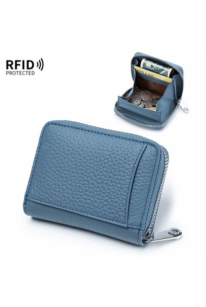 Delft Women Wallet 22-Blue