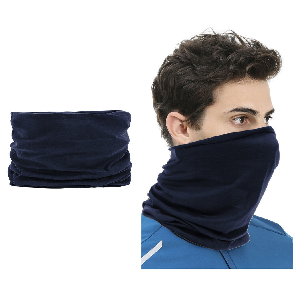 Su.B.dgn 2 Stuks Colsjaal, Bivakmuts Bandana voor Sport Fietsen Motor, Unisex - Donkerblauw