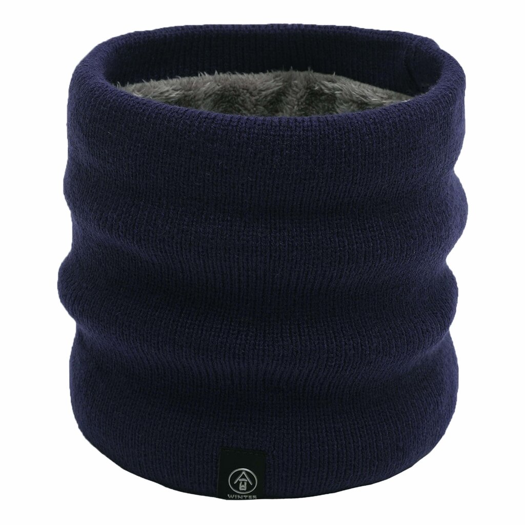 Su.B.dgn Nekwarmer, Heren en Dames, Winter Nek Sjaal, Dubbele Lagen Colsjaal - Uniseks - Blauw