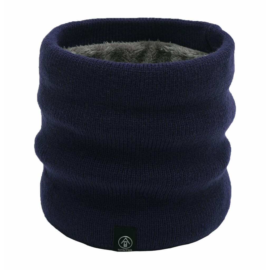 Su.B.dgn Nekwarmer, Heren en Dames, Winter Nek Sjaal, Dubbele Lagen Colsjaal - Uniseks - Blauw