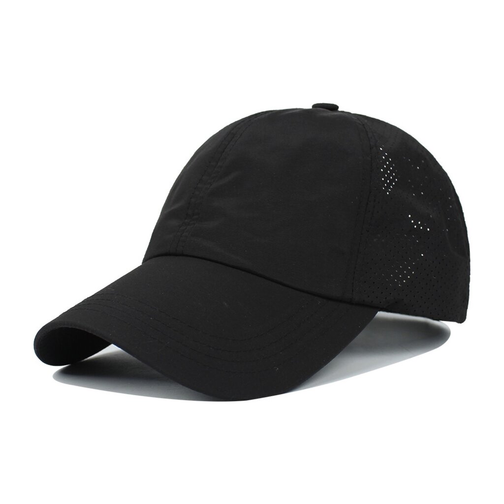 Su.B Baseball Cap Damen -  Basecap, Trucker Cap –Kopfumfang 51-61 CM - Kappe in verstellbarer Größe - Schwarz